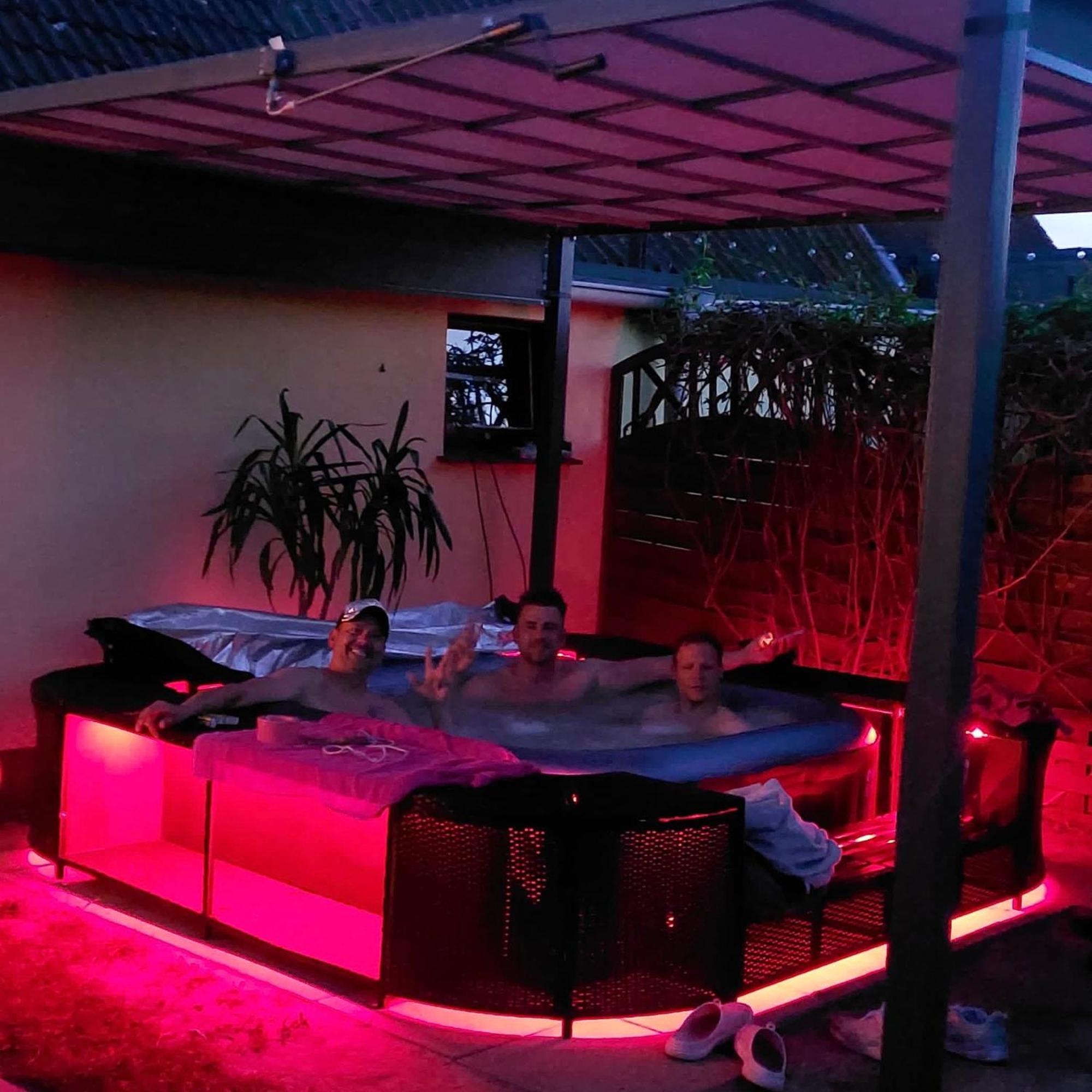 Ostsee Ferienhaus Mit Whirlpool 沃尔加斯特 外观 照片